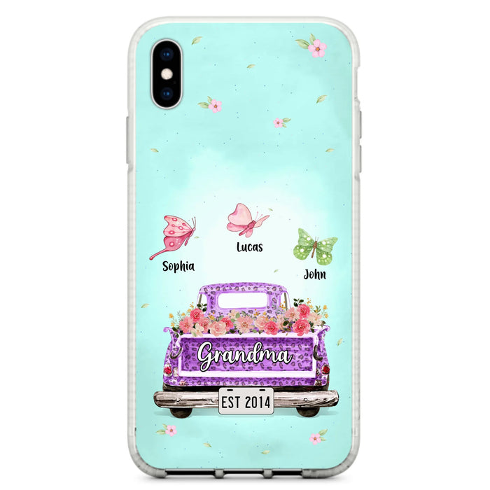 Custom Personalized Grandma Phone Case - Gift Idea For Grandma/ Mom - Case For iPhone/ Samsung