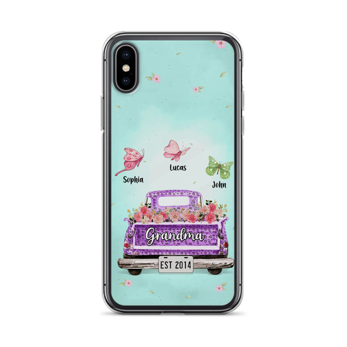 Custom Personalized Grandma Phone Case - Gift Idea For Grandma/ Mom - Case For iPhone/ Samsung