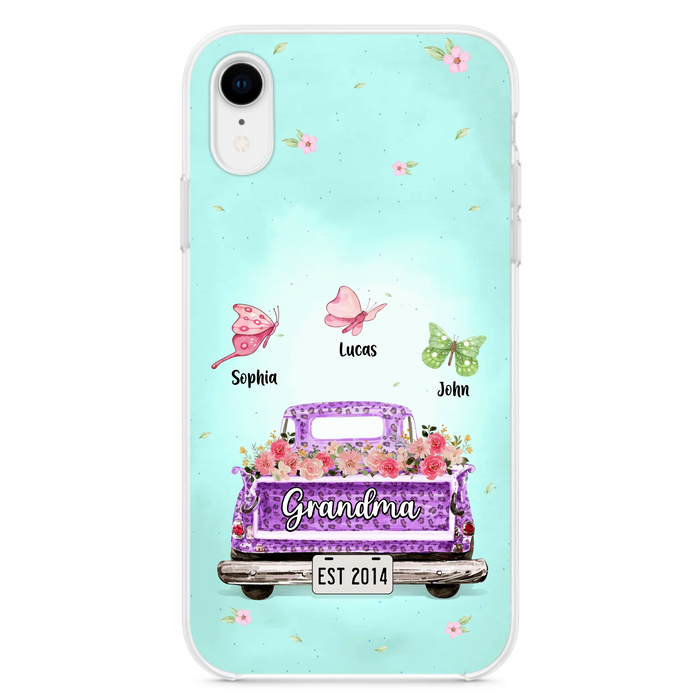 Custom Personalized Grandma Phone Case - Gift Idea For Grandma/ Mom - Case For iPhone/ Samsung