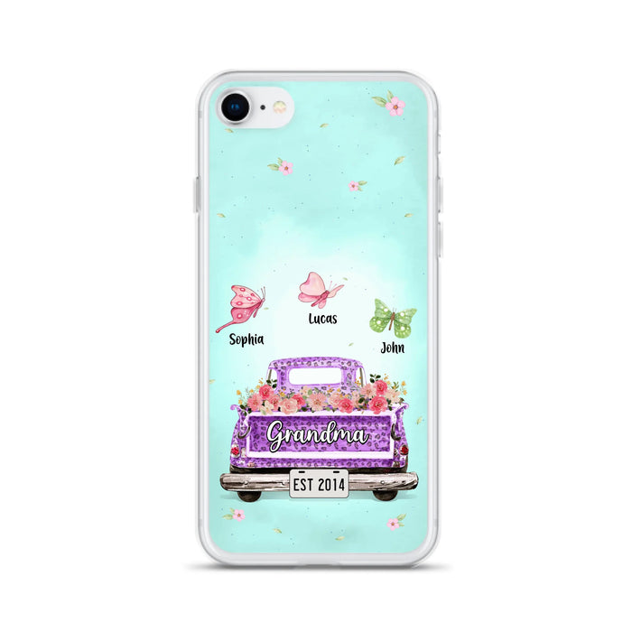 Custom Personalized Grandma Phone Case - Gift Idea For Grandma/ Mom - Case For iPhone/ Samsung