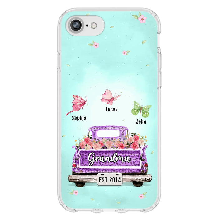 Custom Personalized Grandma Phone Case - Gift Idea For Grandma/ Mom - Case For iPhone/ Samsung