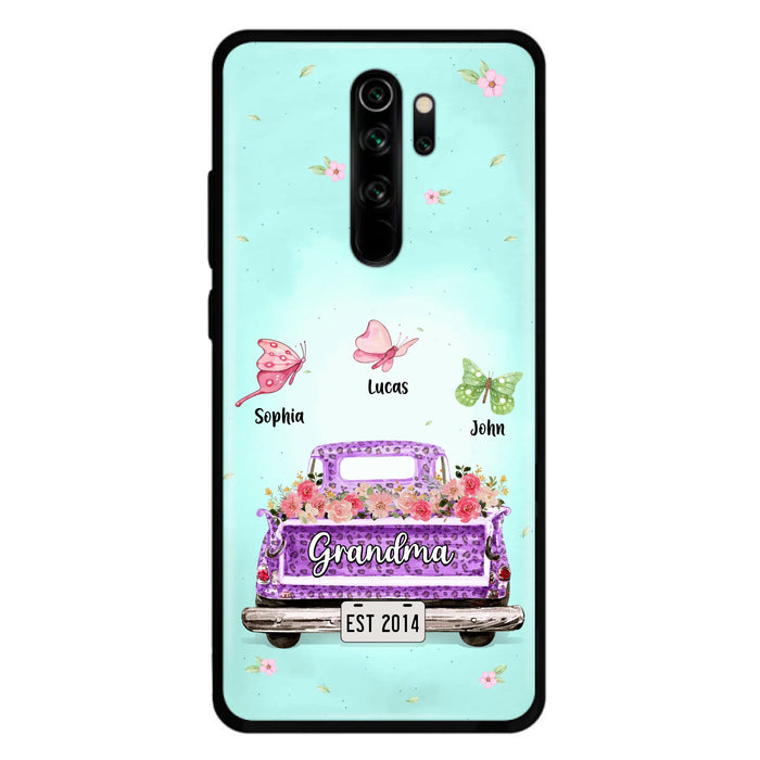 Personalized Grandma Phone Case - Gift Idea For Grandma/Mom - Up to 12 Kids - Case For Xiaomi/Oppo/Huawei