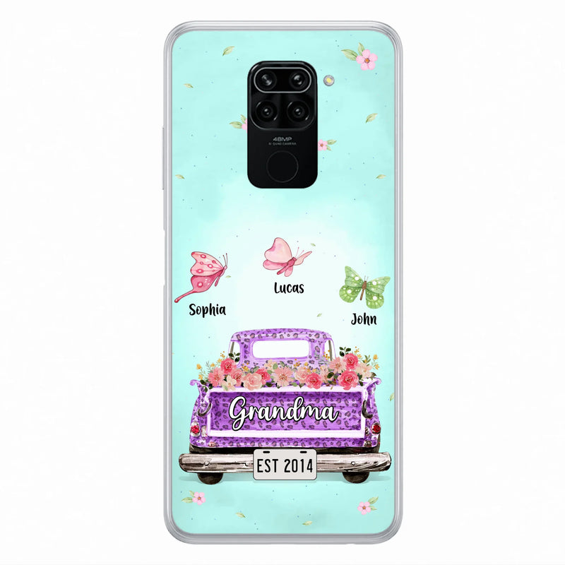 Personalized Grandma Phone Case - Gift Idea For Grandma/Mom - Up to 12 Kids - Case For Xiaomi/Oppo/Huawei