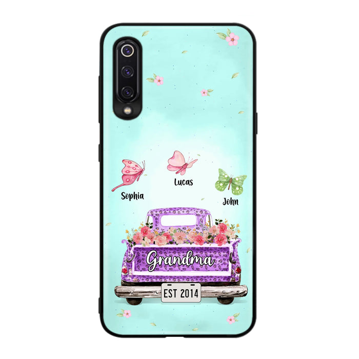 Personalized Grandma Phone Case - Gift Idea For Grandma/Mom - Up to 12 Kids - Case For Xiaomi/Oppo/Huawei