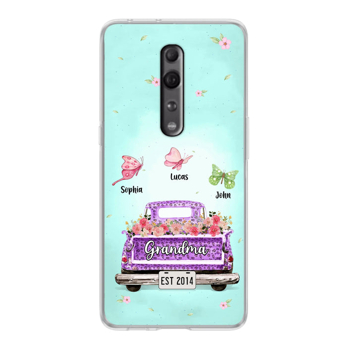 Personalized Grandma Phone Case - Gift Idea For Grandma/Mom - Up to 12 Kids - Case For Xiaomi/Oppo/Huawei