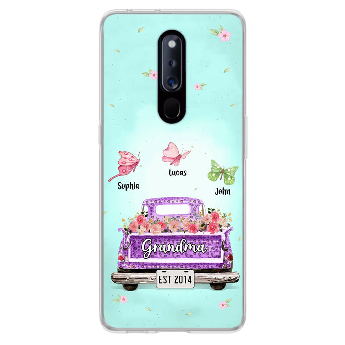 Personalized Grandma Phone Case - Gift Idea For Grandma/Mom - Up to 12 Kids - Case For Xiaomi/Oppo/Huawei