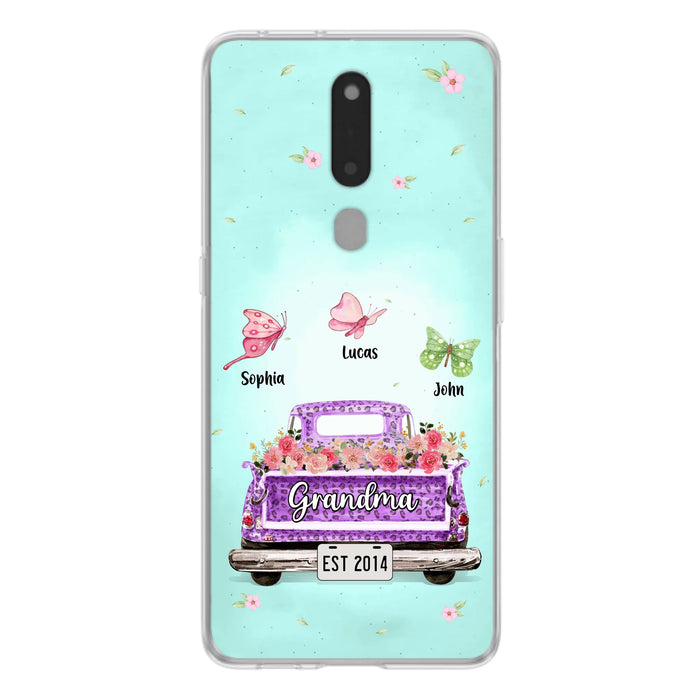 Personalized Grandma Phone Case - Gift Idea For Grandma/Mom - Up to 12 Kids - Case For Xiaomi/Oppo/Huawei