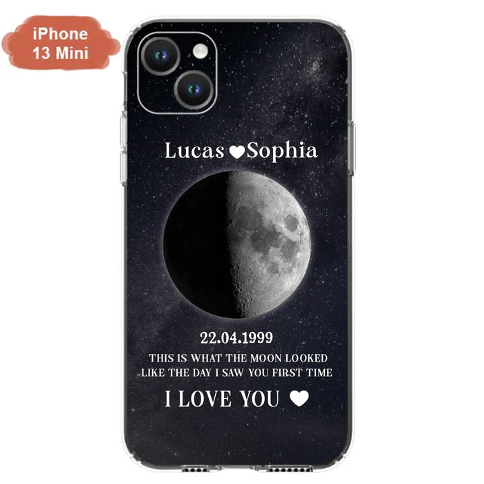Custom Personalized Moon Phase Phone Case - Gifts for Birthday and Anniversary
