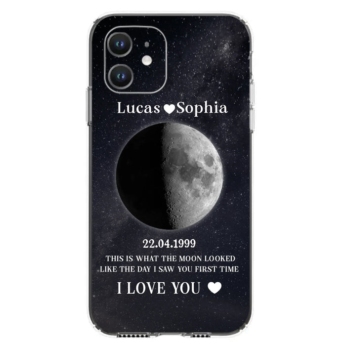 Custom Personalized Moon Phase Phone Case - Gifts for Birthday and Anniversary