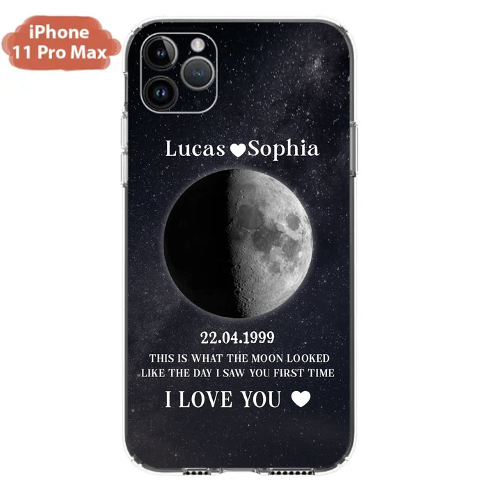 Custom Personalized Moon Phase Phone Case - Gifts for Birthday and Anniversary