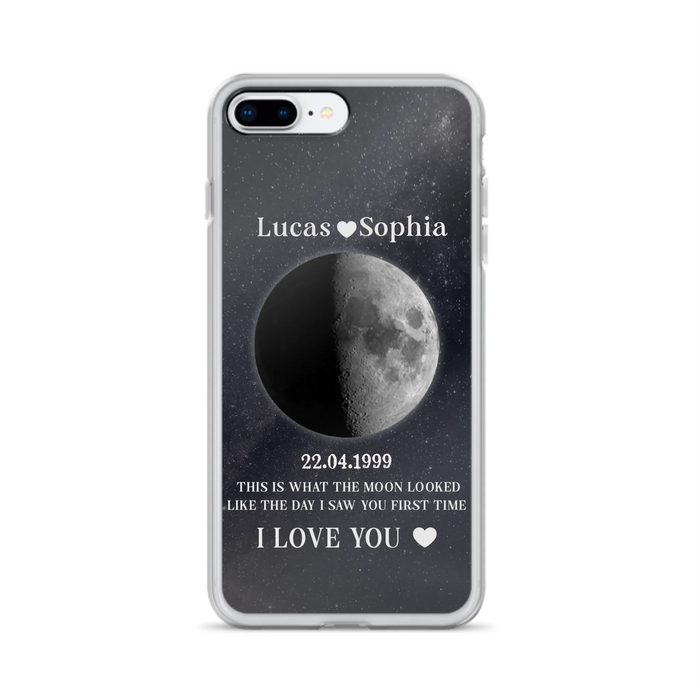Custom Personalized Moon Phase Phone Case - Gifts for Birthday and Anniversary