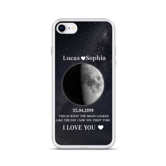 Custom Personalized Moon Phase Phone Case - Gifts for Birthday and Anniversary