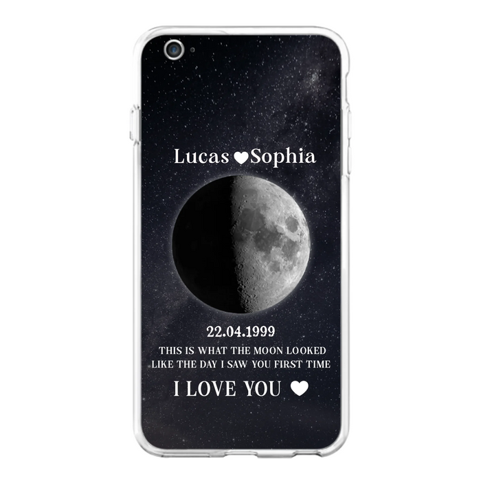 Custom Personalized Moon Phase Phone Case - Gifts for Birthday and Anniversary