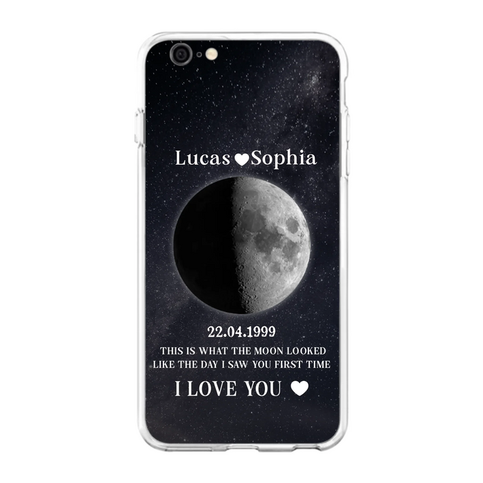 Custom Personalized Moon Phase Phone Case - Gifts for Birthday and Anniversary