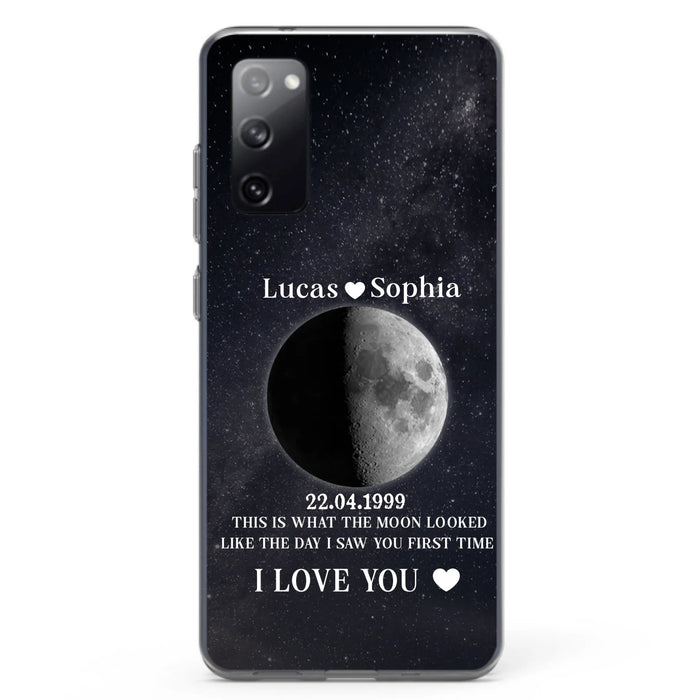 Custom Personalized Moon Phase Phone Case - Gifts for Birthday and Anniversary