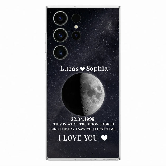Custom Personalized Moon Phase Phone Case - Gifts for Birthday and Anniversary