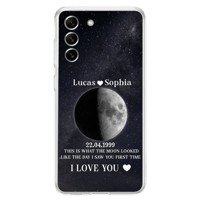 Custom Personalized Moon Phase Phone Case - Gifts for Birthday and Anniversary