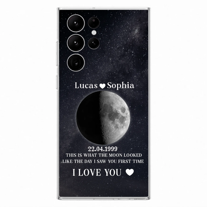 Custom Personalized Moon Phase Phone Case - Gifts for Birthday and Anniversary