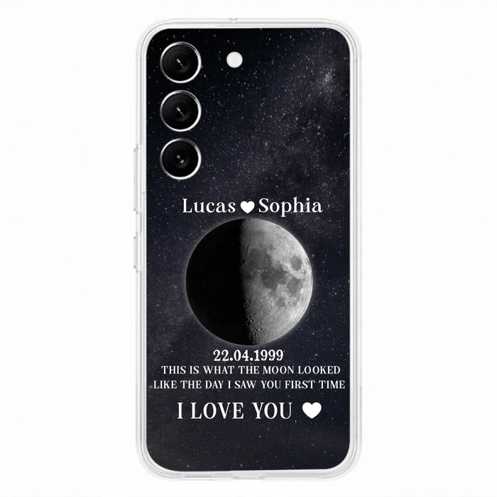 Custom Personalized Moon Phase Phone Case - Gifts for Birthday and Anniversary