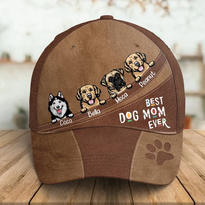 Personalized Dog Mom Classic Cap - Gift Idea for for Dog Lovers -  Best Dog Mom Ever