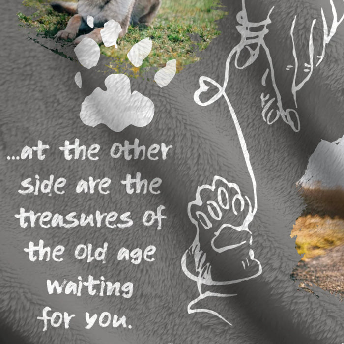 Personalized Dog Mom Quilt/ Fleece Blanket - Upload Photo - Gift Idea For Pet Lover - We Can Not Save Them All But We Can Try