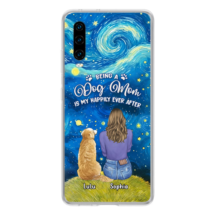 Personalized Dog Mom Phone Case - Up to 3 Dogs - Mother's Day Gift Idea For Dog Lover - Dog Mama Life Is Ruff - Case For Xiaomi/ Oppo/ Huawei