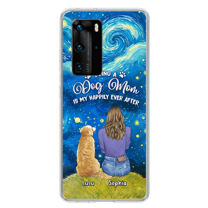 Personalized Dog Mom Phone Case - Up to 3 Dogs - Mother's Day Gift Idea For Dog Lover - Dog Mama Life Is Ruff - Case For Xiaomi/ Oppo/ Huawei