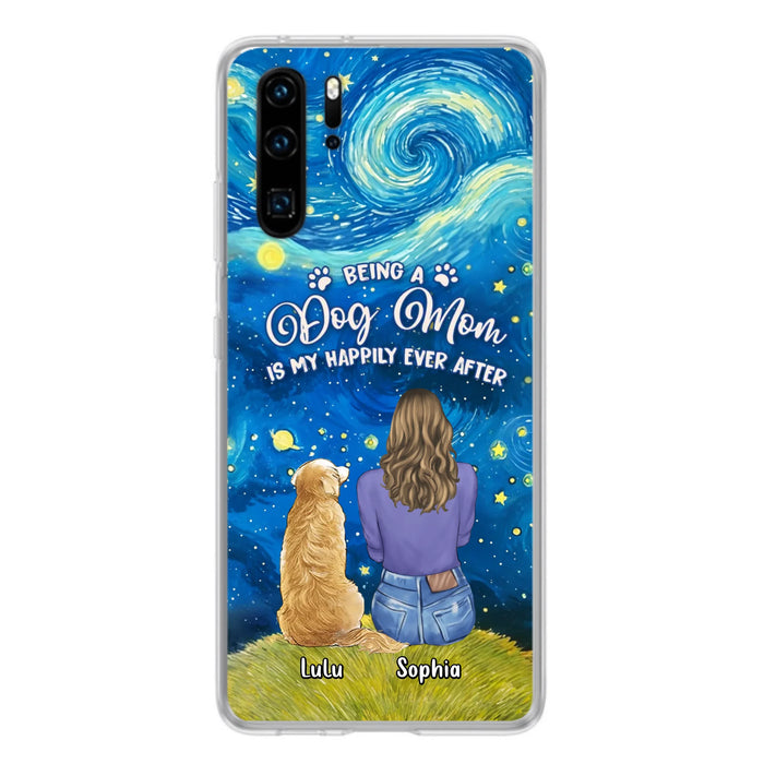 Personalized Dog Mom Phone Case - Up to 3 Dogs - Mother's Day Gift Idea For Dog Lover - Dog Mama Life Is Ruff - Case For Xiaomi/ Oppo/ Huawei