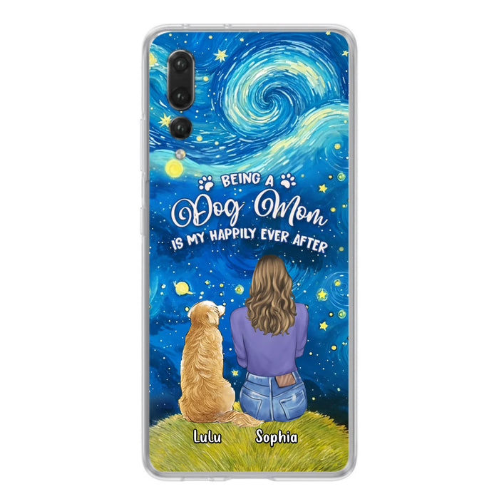Personalized Dog Mom Phone Case - Up to 3 Dogs - Mother's Day Gift Idea For Dog Lover - Dog Mama Life Is Ruff - Case For Xiaomi/ Oppo/ Huawei