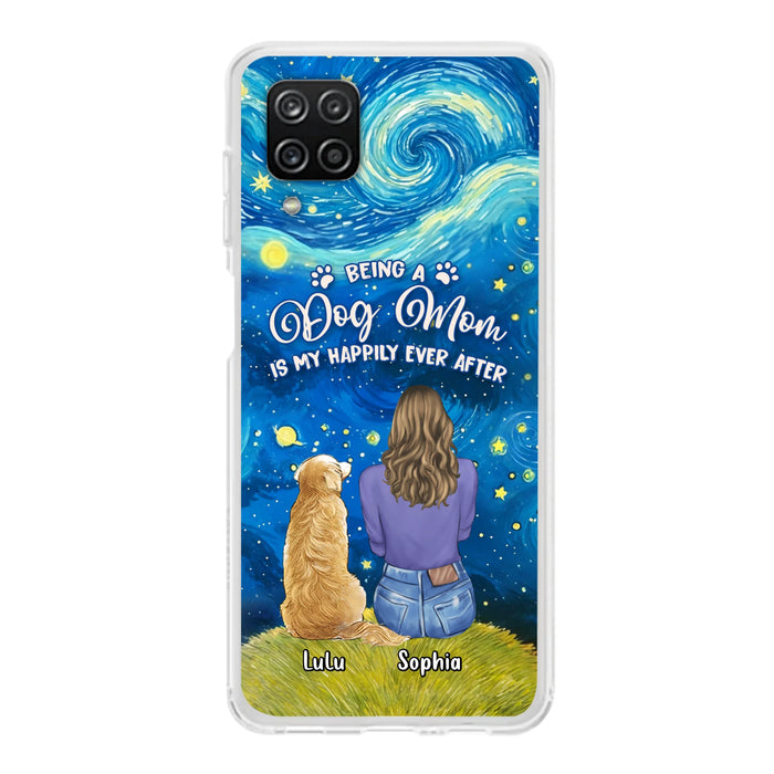 Personalized Dog Mom Phone Case - Up to 3 Dogs - Mother's Day Gift Idea For Dog Lover - Dog Mama Life Is Ruff - Case For iPhone/ Samsung