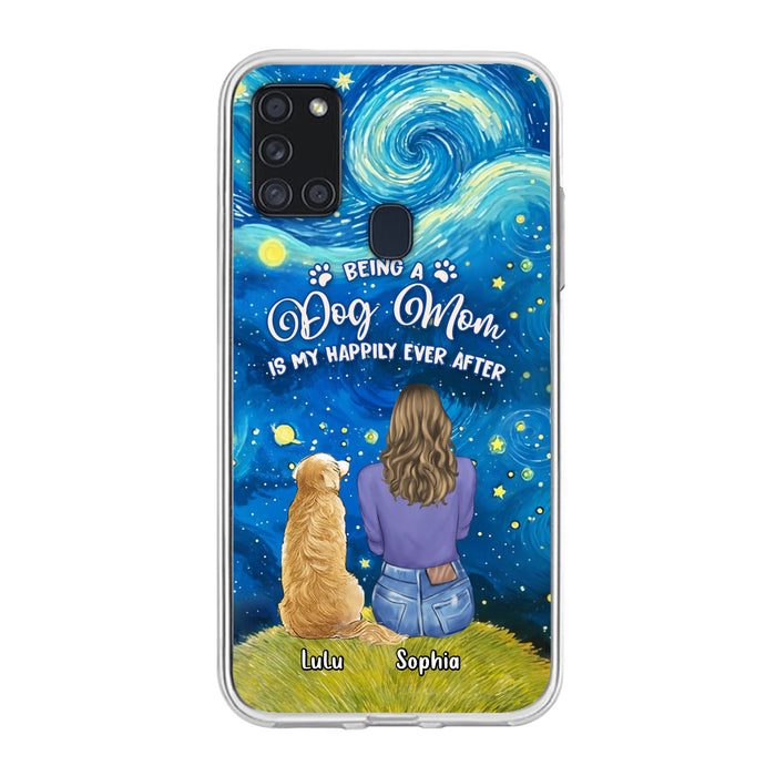 Personalized Dog Mom Phone Case - Up to 3 Dogs - Mother's Day Gift Idea For Dog Lover - Dog Mama Life Is Ruff - Case For iPhone/ Samsung