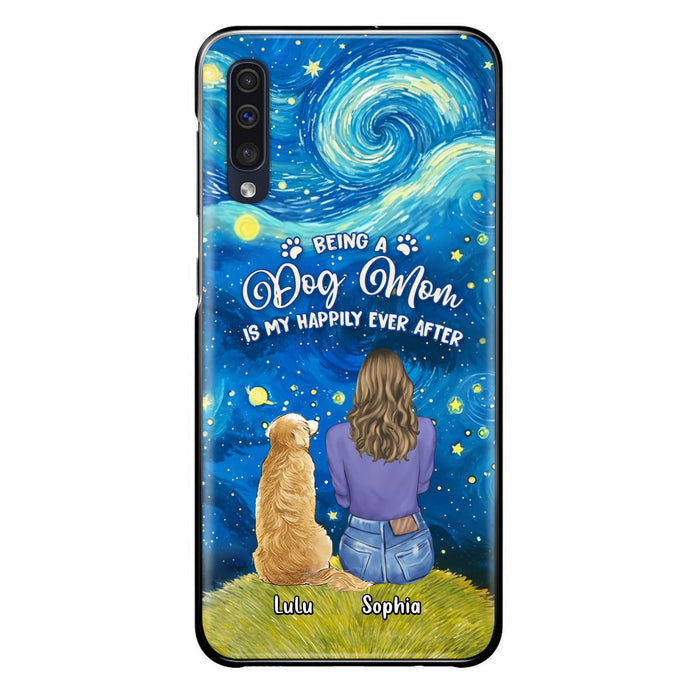 Personalized Dog Mom Phone Case - Up to 3 Dogs - Mother's Day Gift Idea For Dog Lover - Dog Mama Life Is Ruff - Case For iPhone/ Samsung