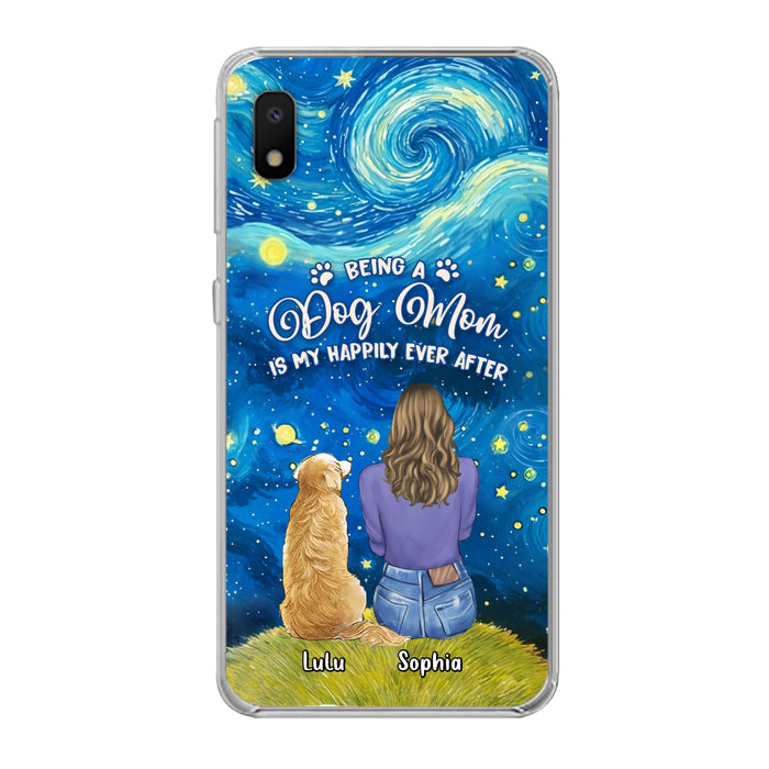 Personalized Dog Mom Phone Case - Up to 3 Dogs - Mother's Day Gift Idea For Dog Lover - Dog Mama Life Is Ruff - Case For iPhone/ Samsung
