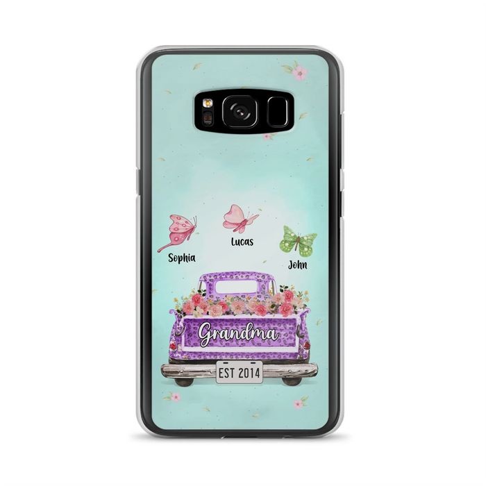 Custom Personalized Grandma Phone Case - Gift Idea For Grandma/ Mom - Case For iPhone/ Samsung