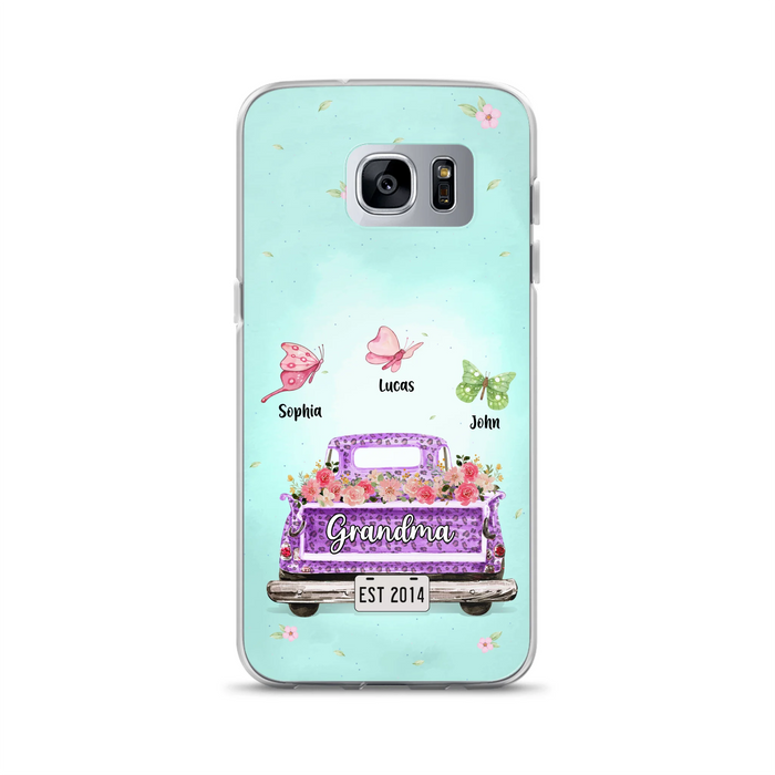 Custom Personalized Grandma Phone Case - Gift Idea For Grandma/ Mom - Case For iPhone/ Samsung