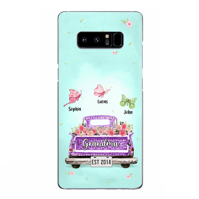 Custom Personalized Grandma Phone Case - Gift Idea For Grandma/ Mom - Case For iPhone/ Samsung
