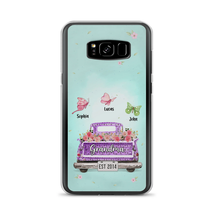 Custom Personalized Grandma Phone Case - Gift Idea For Grandma/ Mom - Case For iPhone/ Samsung