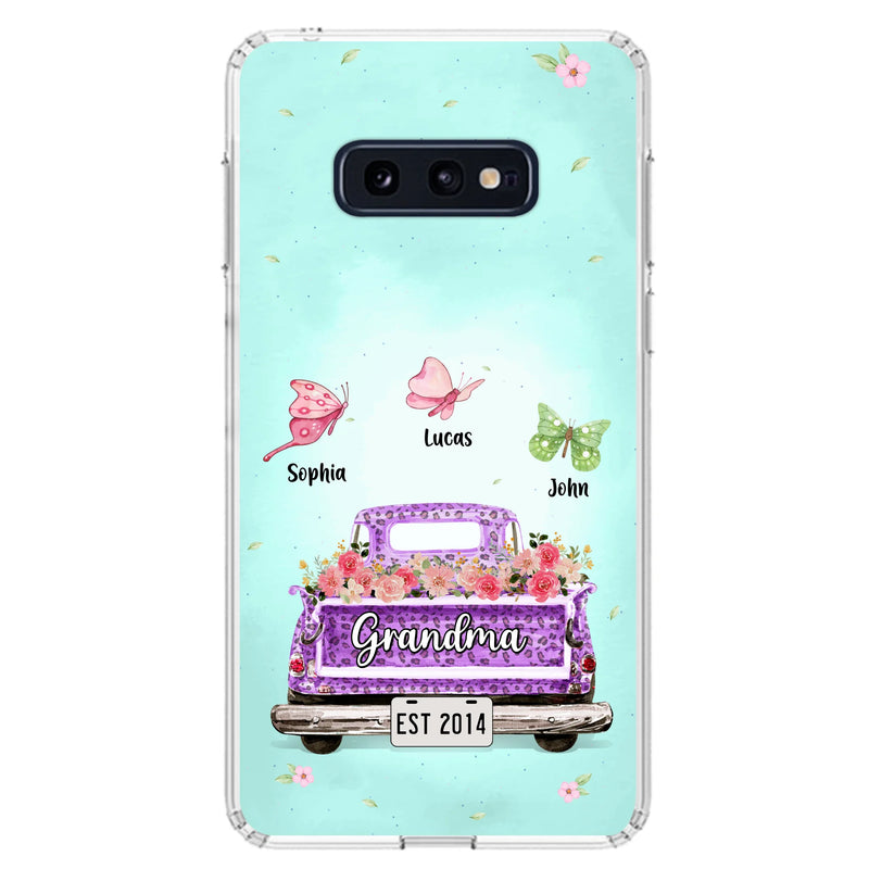 Custom Personalized Grandma Phone Case - Gift Idea For Grandma/ Mom - Case For iPhone/ Samsung