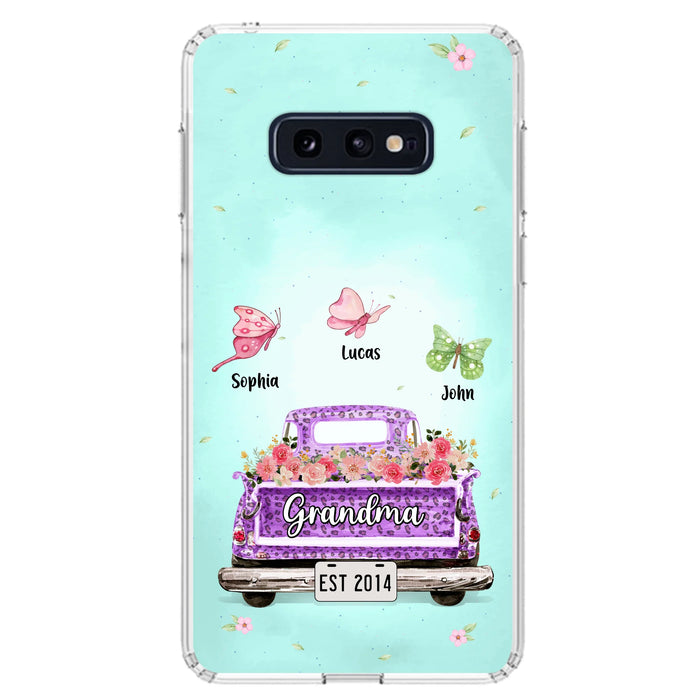 Custom Personalized Grandma Phone Case - Gift Idea For Grandma/ Mom - Case For iPhone/ Samsung
