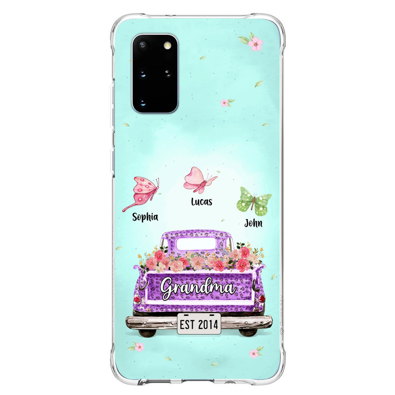 Custom Personalized Grandma Phone Case - Gift Idea For Grandma/ Mom - Case For iPhone/ Samsung