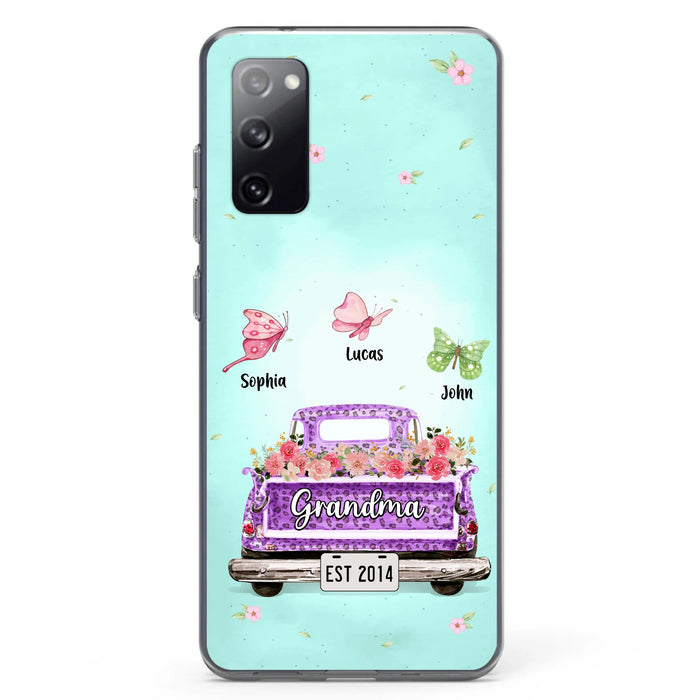 Custom Personalized Grandma Phone Case - Gift Idea For Grandma/ Mom - Case For iPhone/ Samsung