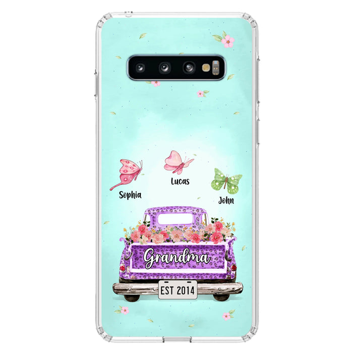 Custom Personalized Grandma Phone Case - Gift Idea For Grandma/ Mom - Case For iPhone/ Samsung