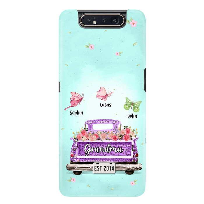 Custom Personalized Grandma Phone Case - Gift Idea For Grandma/ Mom - Case For iPhone/ Samsung