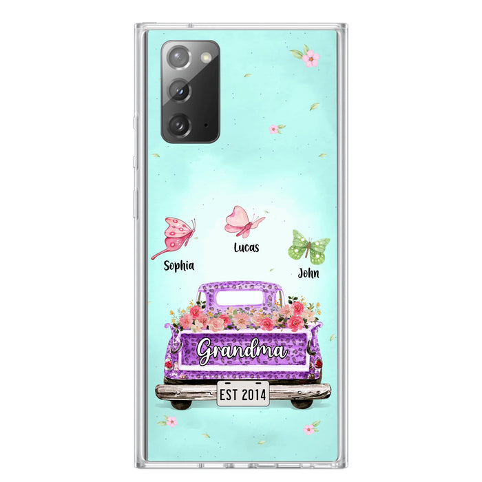 Custom Personalized Grandma Phone Case - Gift Idea For Grandma/ Mom - Case For iPhone/ Samsung