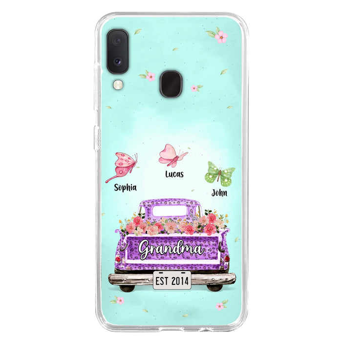 Custom Personalized Grandma Phone Case - Gift Idea For Grandma/ Mom - Case For iPhone/ Samsung