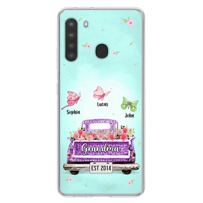 Custom Personalized Grandma Phone Case - Gift Idea For Grandma/ Mom - Case For iPhone/ Samsung