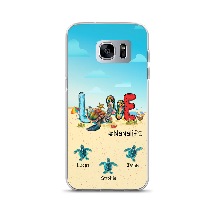 Custom Personalized Grandma Phone Case - Gift Idea For Grandma/ Mom - Case For iPhone/ Samsung - Nanalife