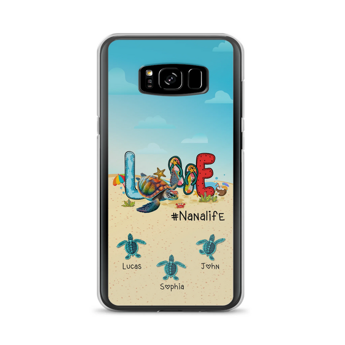 Custom Personalized Grandma Phone Case - Gift Idea For Grandma/ Mom - Case For iPhone/ Samsung - Nanalife