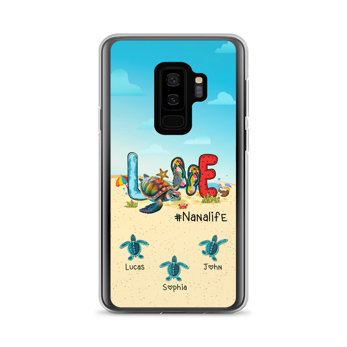 Custom Personalized Grandma Phone Case - Gift Idea For Grandma/ Mom - Case For iPhone/ Samsung - Nanalife