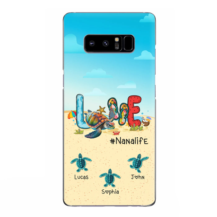 Custom Personalized Grandma Phone Case - Gift Idea For Grandma/ Mom - Case For iPhone/ Samsung - Nanalife